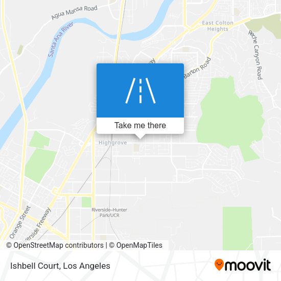 Mapa de Ishbell Court