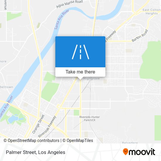 Mapa de Palmer Street