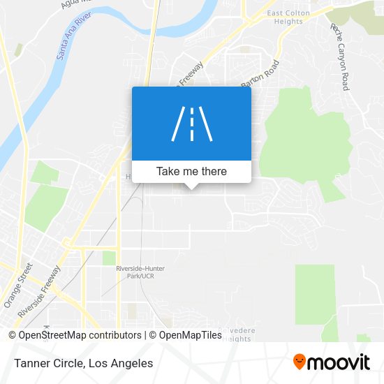 Tanner Circle map