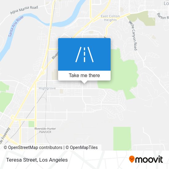 Teresa Street map