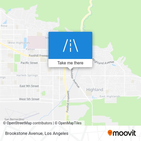 Mapa de Brookstone Avenue