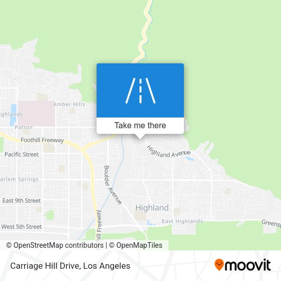 Carriage Hill Drive map