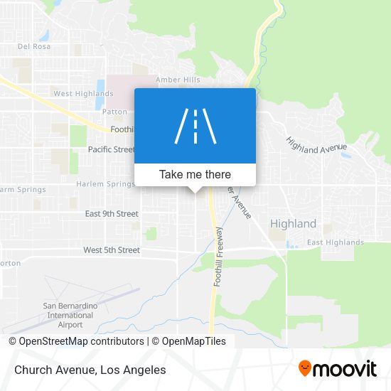Mapa de Church Avenue