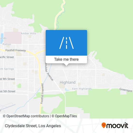Clydesdale Street map