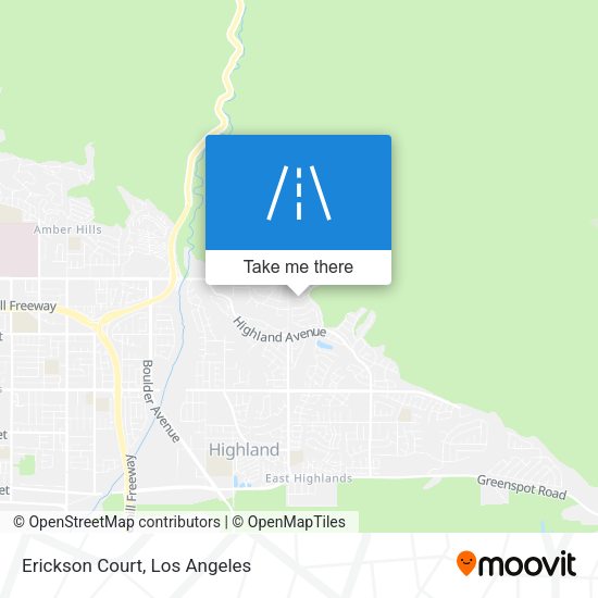 Mapa de Erickson Court