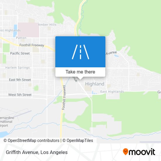 Griffith Avenue map