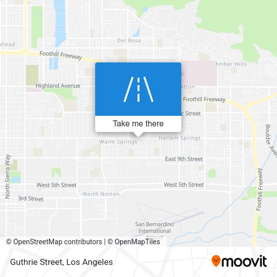 Mapa de Guthrie Street