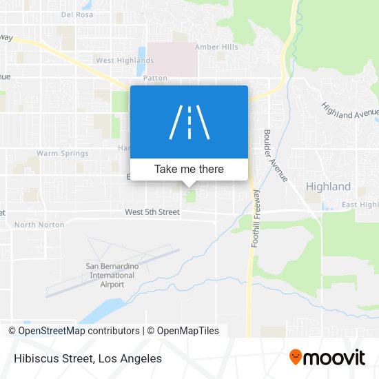 Mapa de Hibiscus Street