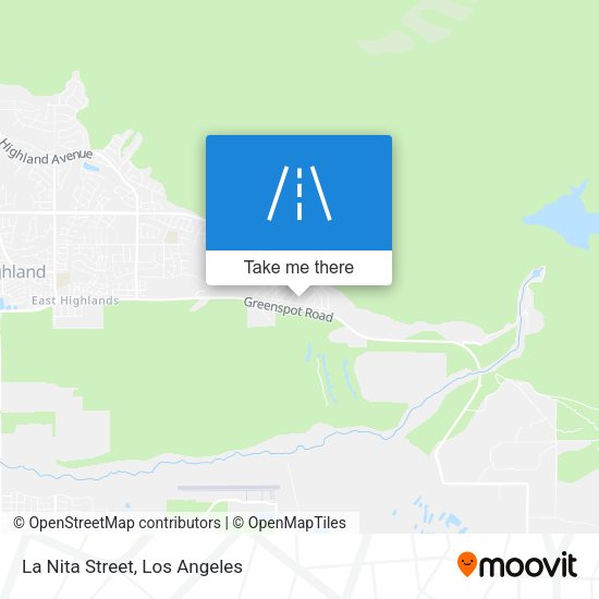 Mapa de La Nita Street