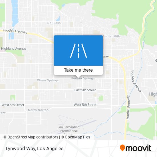 Lynwood Way map