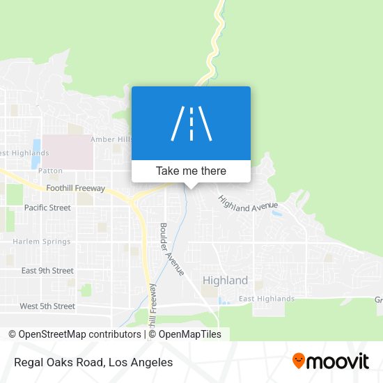 Mapa de Regal Oaks Road