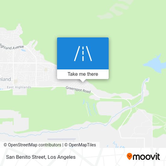 Mapa de San Benito Street