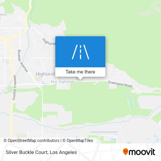 Silver Buckle Court map