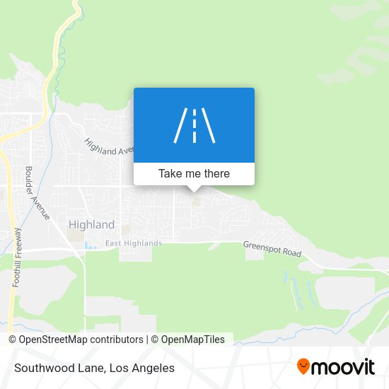 Mapa de Southwood Lane