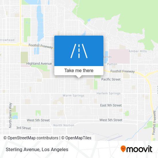 Mapa de Sterling Avenue