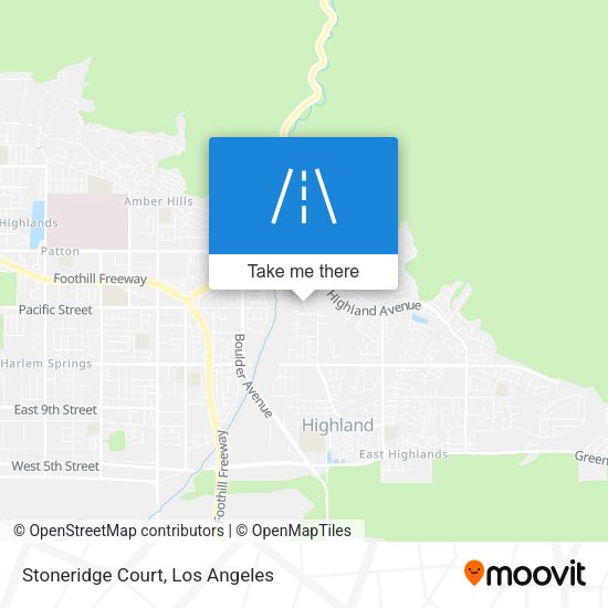 Stoneridge Court map