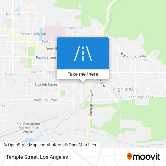Mapa de Temple Street