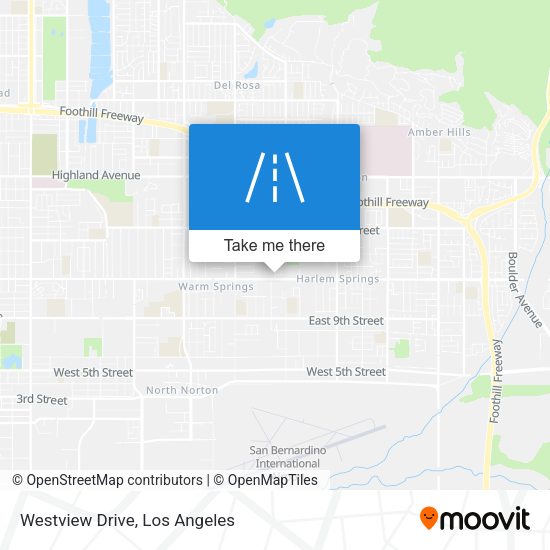 Mapa de Westview Drive