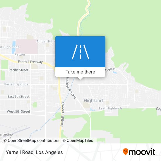 Mapa de Yarnell Road