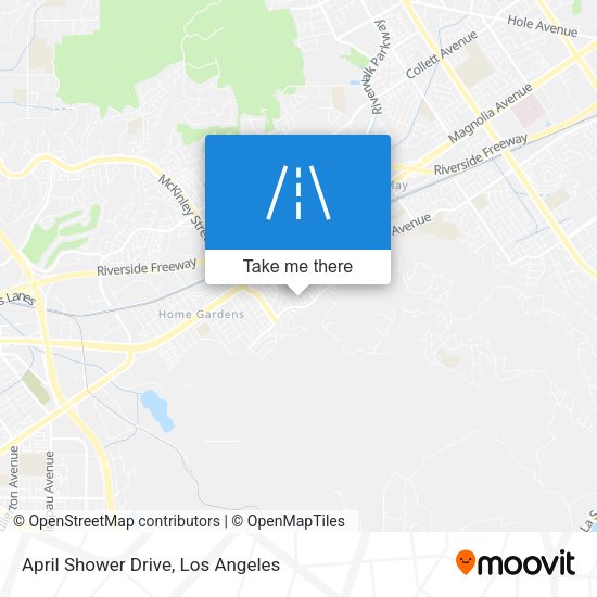 Mapa de April Shower Drive