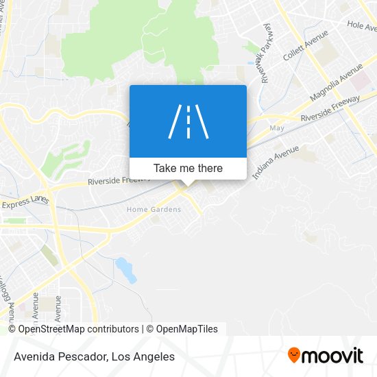 Mapa de Avenida Pescador