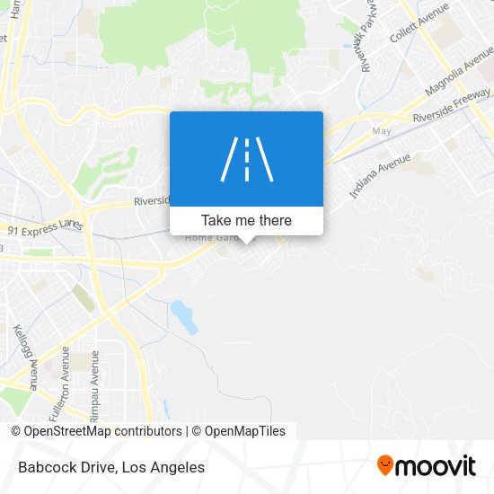 Mapa de Babcock Drive