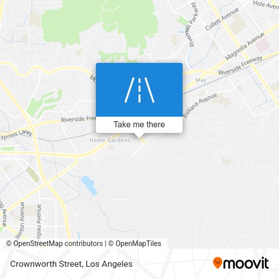 Crownworth Street map