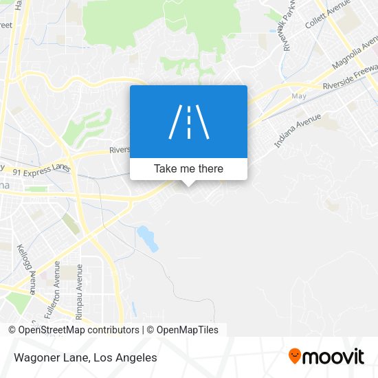 Mapa de Wagoner Lane