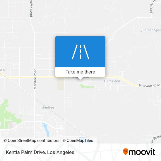 Kentia Palm Drive map