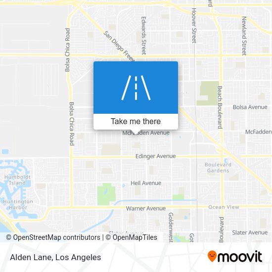 Mapa de Alden Lane
