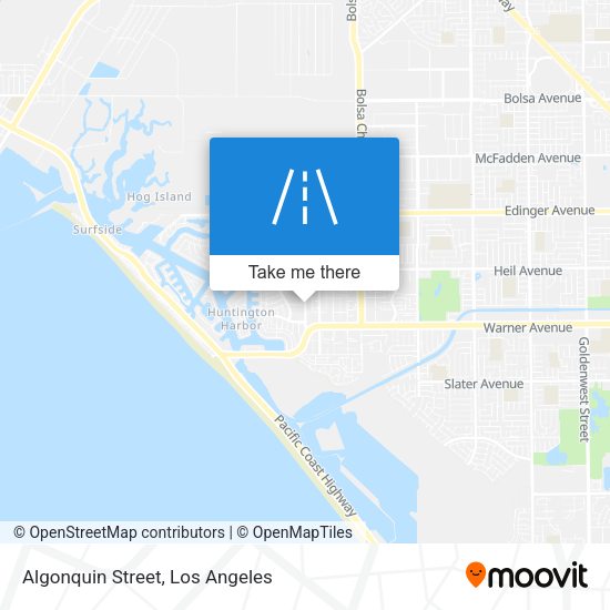 Algonquin Street map