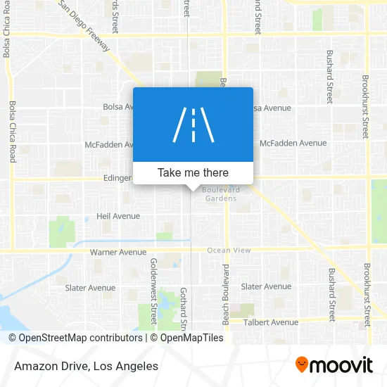 Amazon Drive map