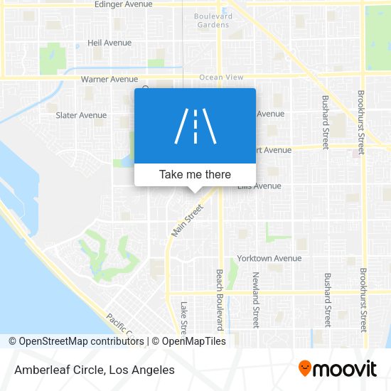 Amberleaf Circle map