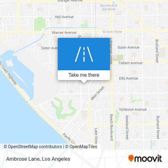 Mapa de Ambrose Lane