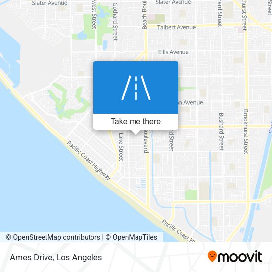 Mapa de Ames Drive