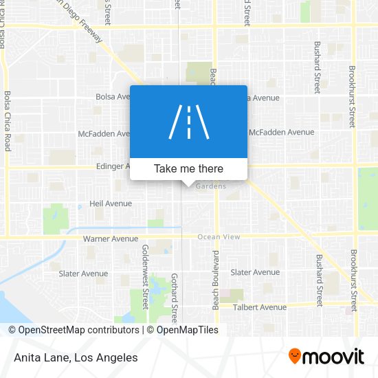Mapa de Anita Lane