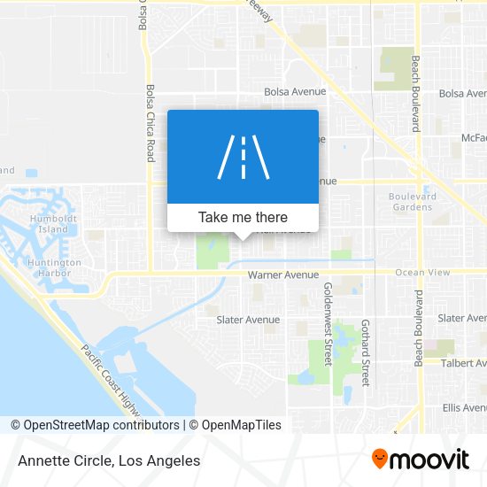 Mapa de Annette Circle