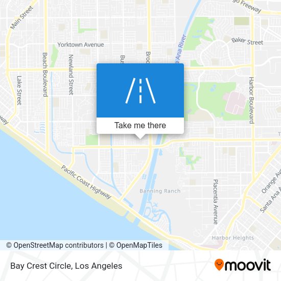 Bay Crest Circle map