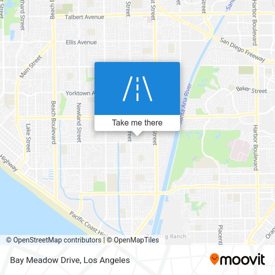 Mapa de Bay Meadow Drive