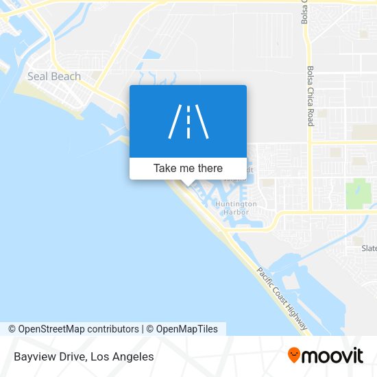 Mapa de Bayview Drive
