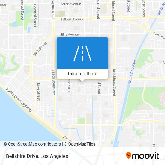 Bellshire Drive map