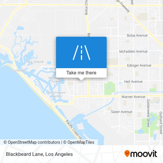 Mapa de Blackbeard Lane