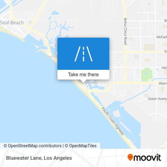 Mapa de Bluewater Lane