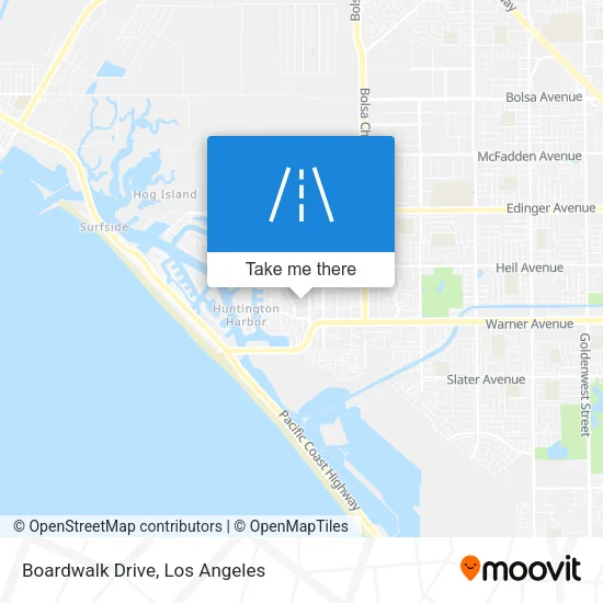Boardwalk Drive map