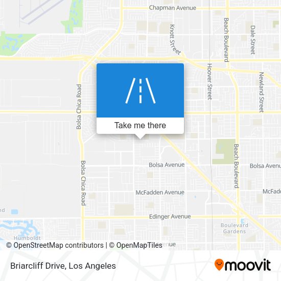Briarcliff Drive map