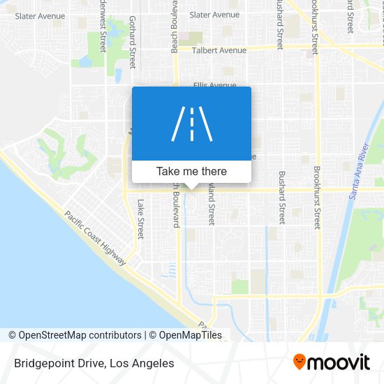 Bridgepoint Drive map