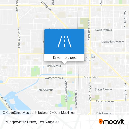 Bridgewater Drive map