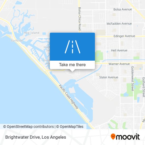 Brightwater Drive map