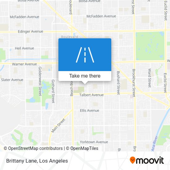Mapa de Brittany Lane