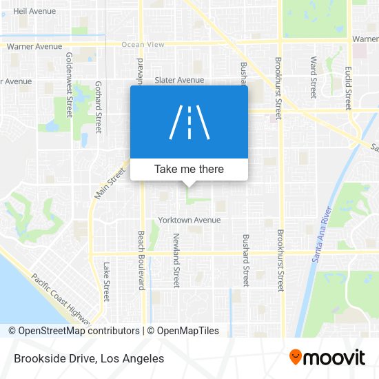 Brookside Drive map